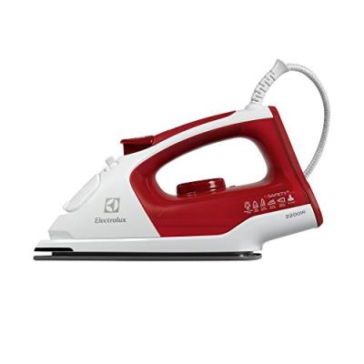 Electrolux 4Safety Plus EDB5210 - Fer à vapeur avec fermeture automatique - semelle : céramique - 2200 Watt - Rouge pastèque