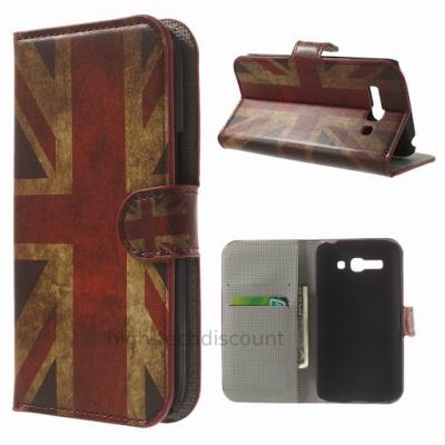 Housse etui coque portefeuille PU cuir pour Alcatel One Touch Pop C9 7047D + film ecran - UK