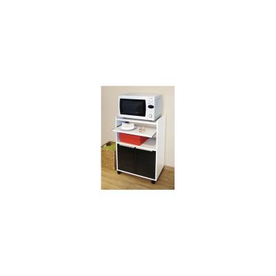 Desserte 60 Cm Noire Haute Brillance
