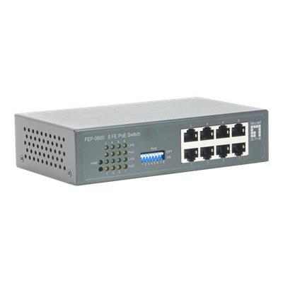 Level One FEP-0800 - switch - 8 poorten - onbeheerd - desktop
