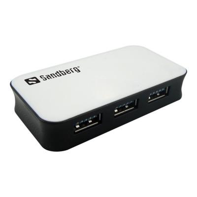 Sandberg USB 3.0 Hub 4 ports - hub - 4 poorten - desktop
