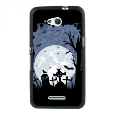 Coque souple pour Sony Xperia E4g avec impression Motifs tombes