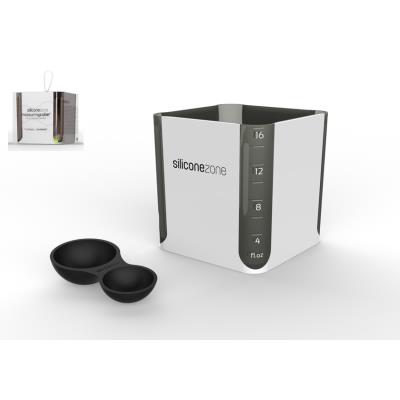 Cube à mesurer doseur Silicone Zone - Gris