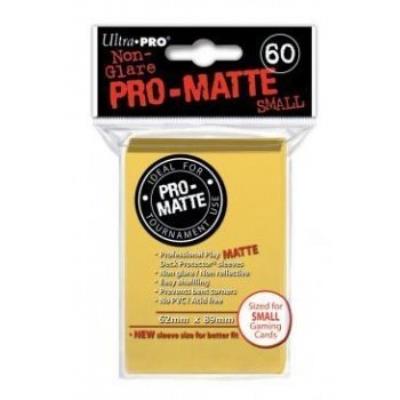 Ultra pro - 330630 - jeu de cartes - housse de protection - pro-matte - jaune - petit - d10