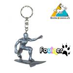 Porte-clés figurine Les 4 fantastiques Silver surfer marvel-R03B