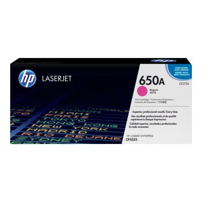 HP 650A - magenta - origineel - LaserJet - tonercartridge (CE273A)