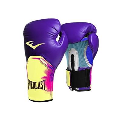 Everlast-gants de boxe pour adulte violet jaune, taille m 1300