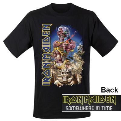 Iron Maiden : Somewhere Back in time Jumbo T shirt taille L