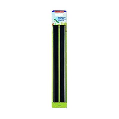 Leifheit 51160 x2 lèvres de remplacement pour aspirateur lave-vitres noir