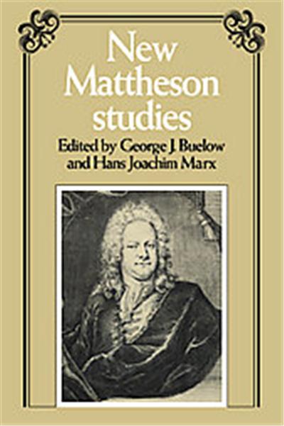 New Mattheson Studies