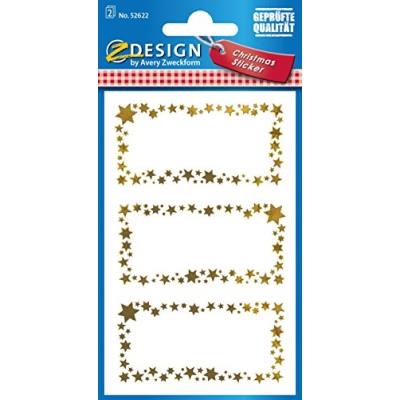 Avery zweckform season autocollants 76 x 120 mm-papier à motif humoristique 2bögen aux 52622