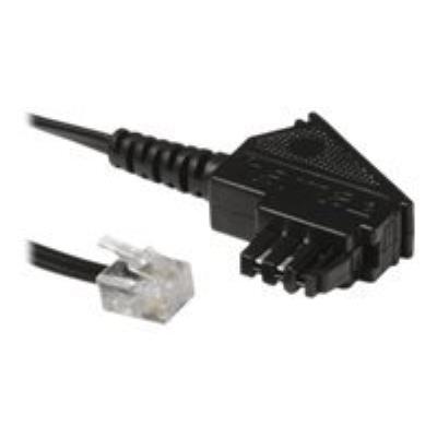 Hama modemkabel - 6 m - zwart