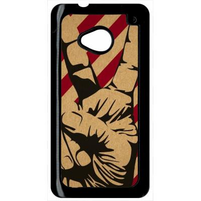 Coque HTC m7 pop art victory