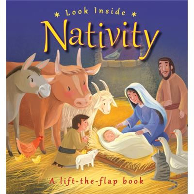 Look Inside Nativity (Look Inside Lift The Flap Book) (Board Book)