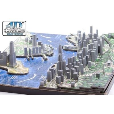 4D Cityscape - Time Puzzle - Hong Kong - puzzle - 1000