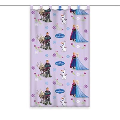 6679082001412 rideau/voilage herding disney's reine des neiges, dimensions : 140 x 160 cm