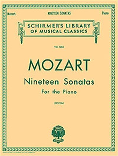 Wolfgang Amadeus Mozart, Schirmer's Library Of Musical Classics, Vol. 1304