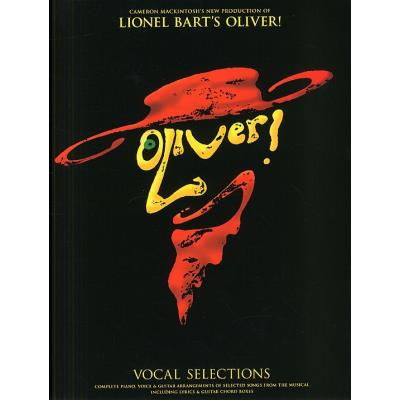 Partitions variété, pop, rock... MUSIC SALES LIONEL BART OLIVER! VOCAL SELECTIONS FROM THE MUSICAL - PVG Piano voix guitare