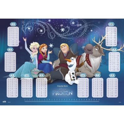 Sous - main Table De Multiplication Frozen