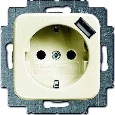 Busch-Jaeger 20EUCBUSB-212 SCHUKO®-/USB-Steckdose