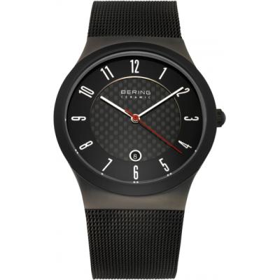 Montre Bering Céramique 32239-242 - Montre Extra Plate Noir Homme