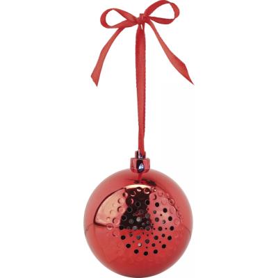 Boule de Noël Bluetooth avec haut-parleur intégré - Rouge