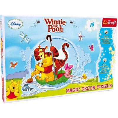 Puzzle Winnie l'Ourson Jacques 15 pièces