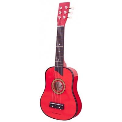Guitare jouet deluxe rouge