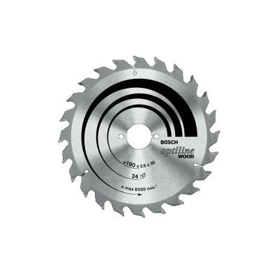 Lame De Scie Circulaire Portative Optiline Wood Ø 180 Al 30 Mm 36 Dents Bosch 2608640609