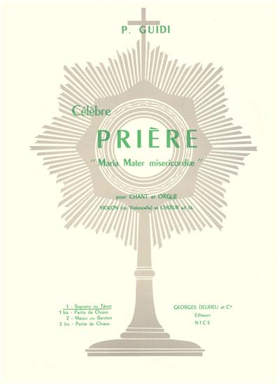 PRIERE N°1