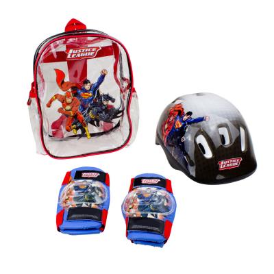 Set de protections + casque DC Comics Darpèje