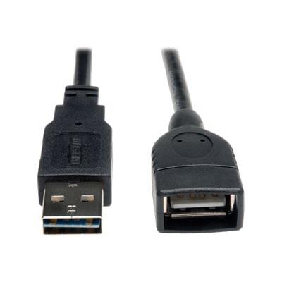 Tripp Lite 1ft USB 2.0 High Speed Extension Cable Reversible A to A M/F 1' - USB-verlengkabel - 30 cm