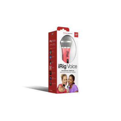 Micro Usb Et Pour Ipad & Iphone Ik Multimedia Irig Voice - Rose