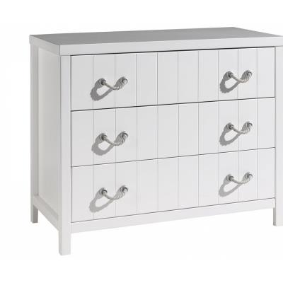 Vipack Commode 3 tiroirs Lewis