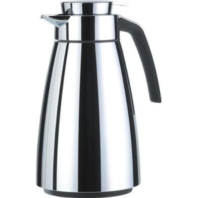 emsa 513814 bell pichet isotherme poignée soft touch + couvercle + bec verseur abs chroméinox 1,5 l
