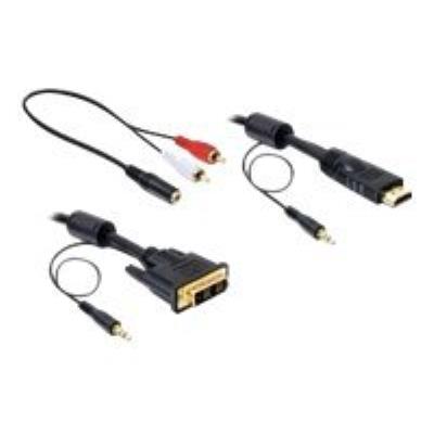 DeLOCK video-/audiokabelkit - HDMI / DVI