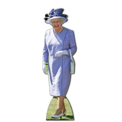 Figurine Géante ''Queen Elisabeth Ii Lilas''