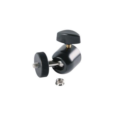 Accessoires sonorisation K&M 19695-100-55 ADAPTATEUR NOIR 1/4 MALE POUR PIED DE MICROPHONE pieds de micros