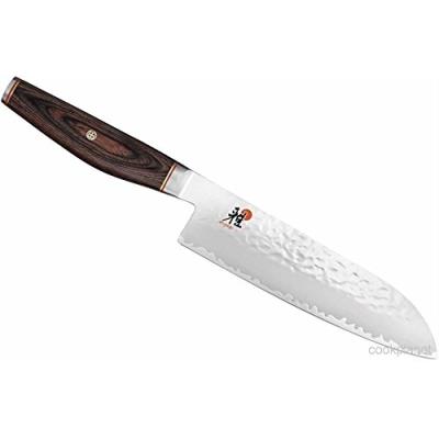Miyabi 6000mct zwilling couteau santoku lame 180 mm