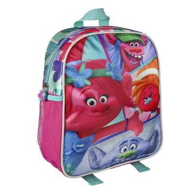 Trolls Children's Backpack pink fuchsia