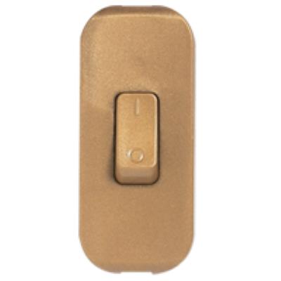 Legrand - Interrupteur Touche Basculante - Vieil Or