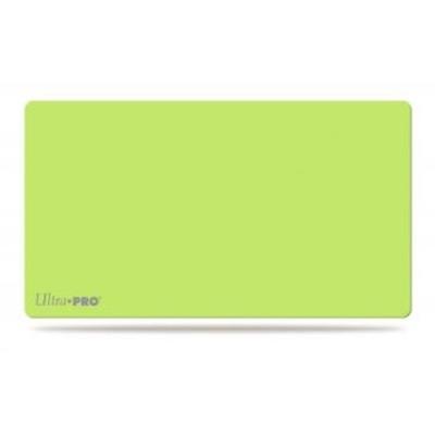 Ultra pro artists gallery playmat light lime green - play mat - 84233