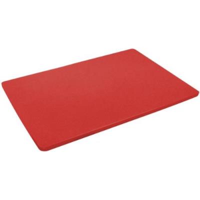 Fackelmann 39075 haccp planche à découper plastique rouge 45 x 30 x 1,2 cm