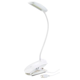 Mini lampe de bureau Pince à LED rechargeable USB sans fil avec 3