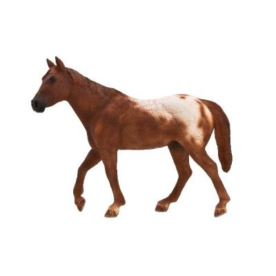 Cheval etalon appaloosa marron avec accent animal planet ft-7150