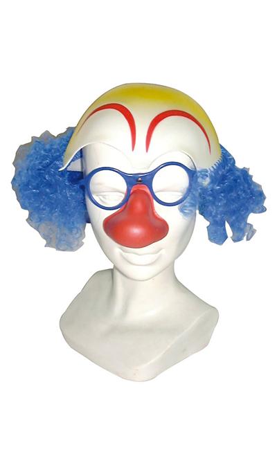 Crâne Souple de Clown A Lunettes