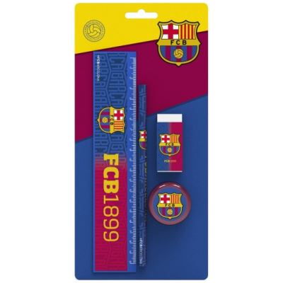 FC Barcelona set d'écriture FCB1899 bleu / rouge 4 pièces