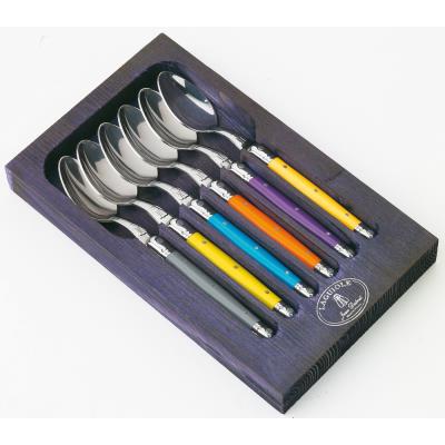 Coffret 6 cuillères à café LAGUIOLE Jean Dubost®, Trendy