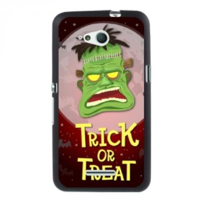 Coque souple pour Sony Xperia E4g avec impression Motifs Montre halloween