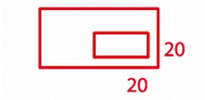 Enveloppes 11x22cm Forever Fenêtre 45x100 80g Blanc, Paquet 50